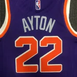 Men's DeAndre Ayton Purple Team Jersey - 75th Anniversary Edition - Image 2