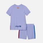 Barcelona 2021/22 Away Kids Kit - Image 2