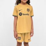 Barcelona 2022/23 Away Kids Kit